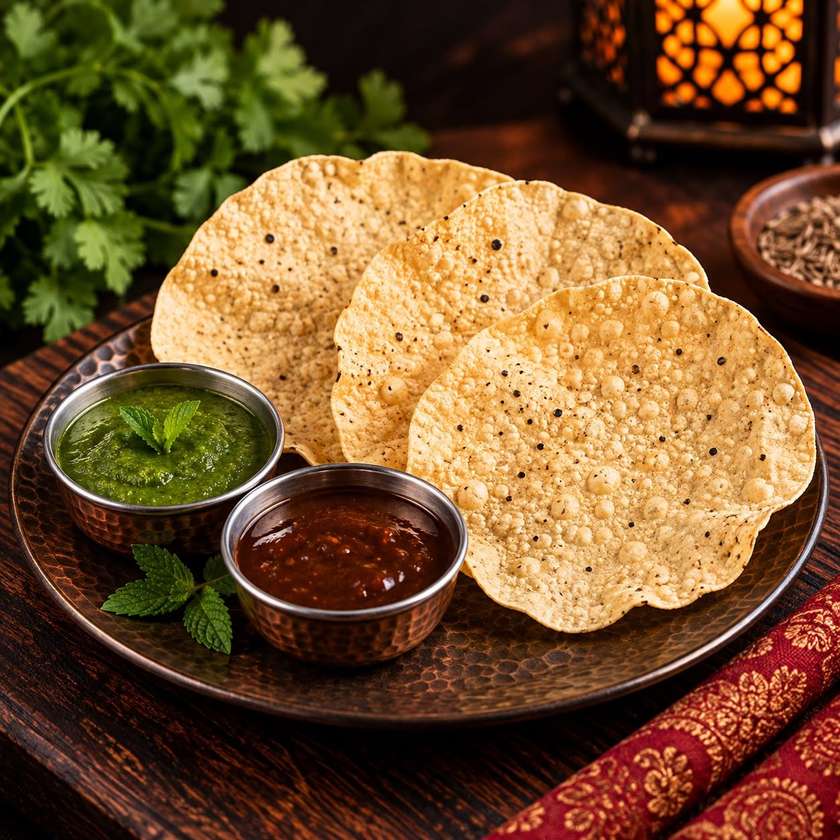 Papadum (3 pieces)