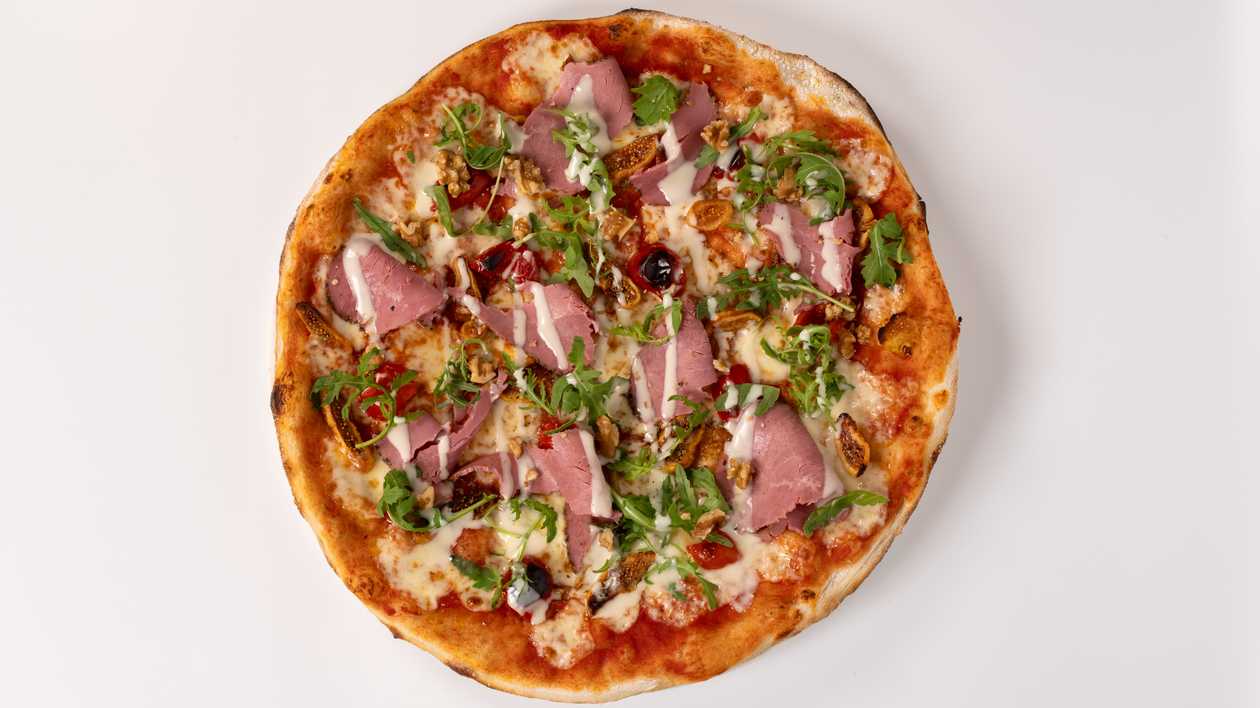 Pastrami & Figs Pizza