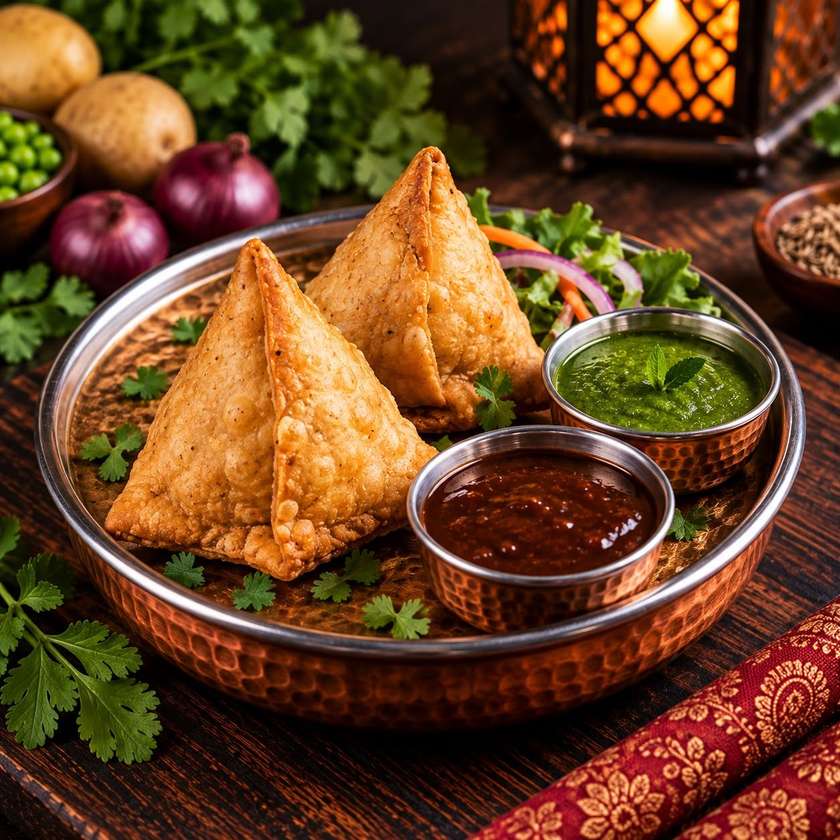 Vegetable Samosa (2 pieces)
