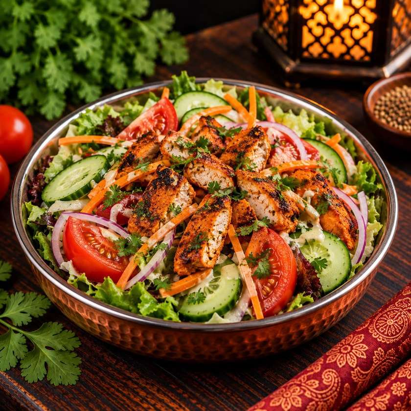 Chicken Tikka Salad