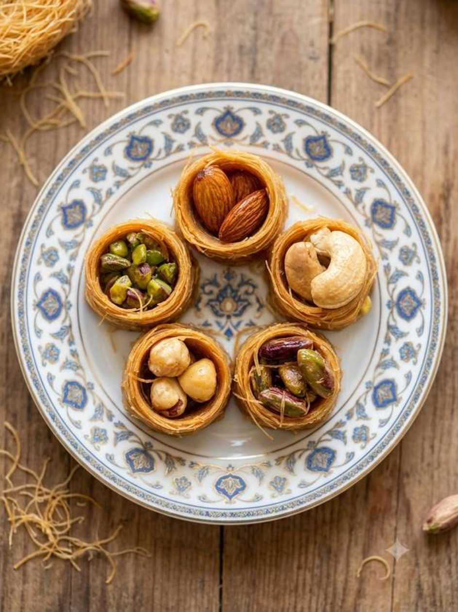 Bird Nest Baklava 5pcs