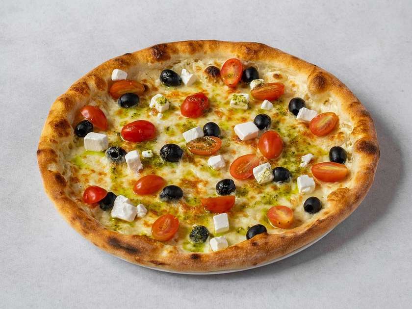 Pizza Pesto e Feta