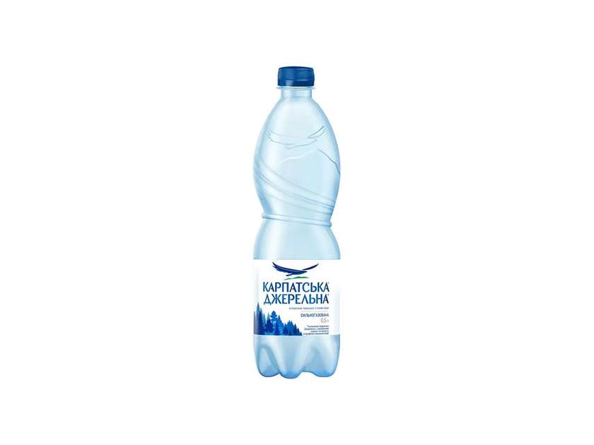 Вода Карпатська джерельна 0,5л