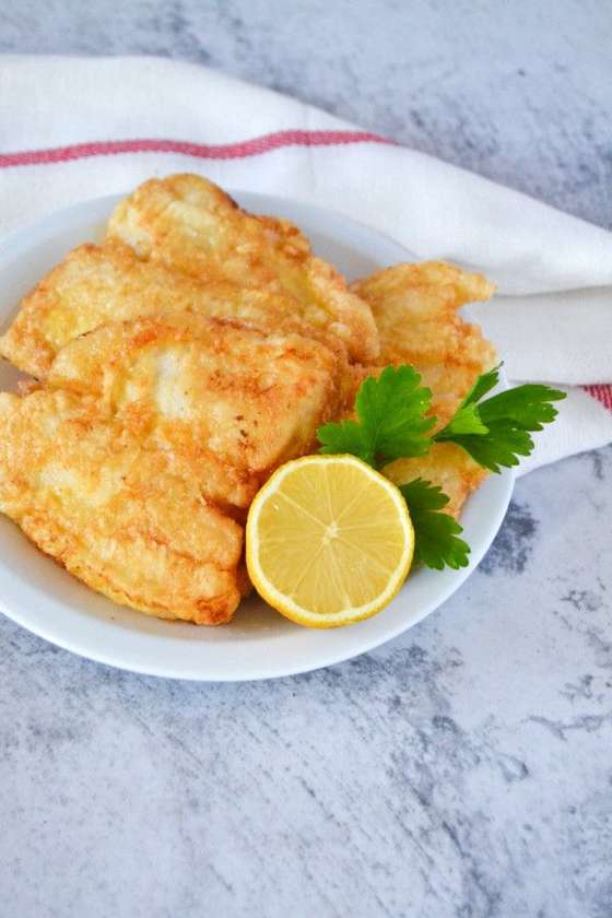 Meia de Filetes de Pescada C/ Batata e Arroz