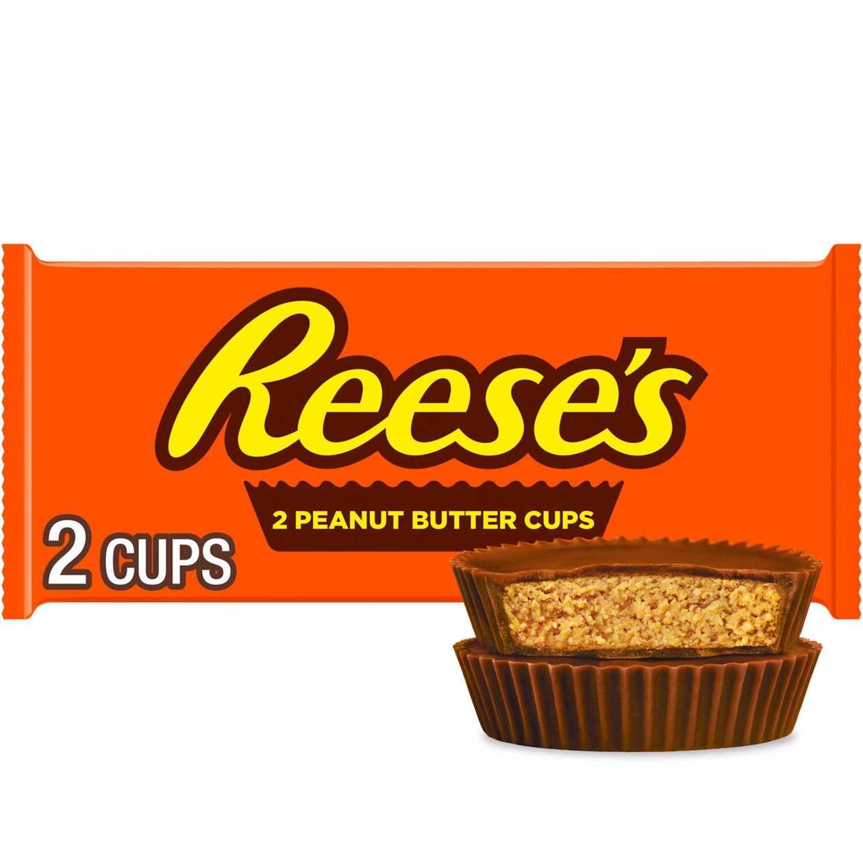 REESES 2 CUPS pieninio šokolado krepšeliai su riešutų sviestu