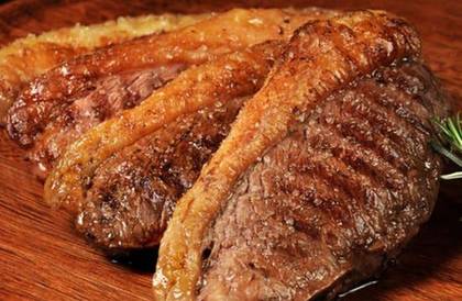 1/2 Picanha Brasa /Batata/Arroz/Feijão preto