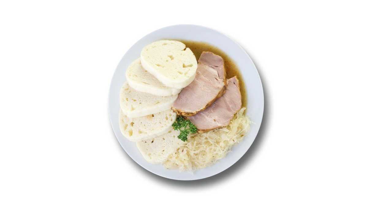 Roast Pork with Cabbage