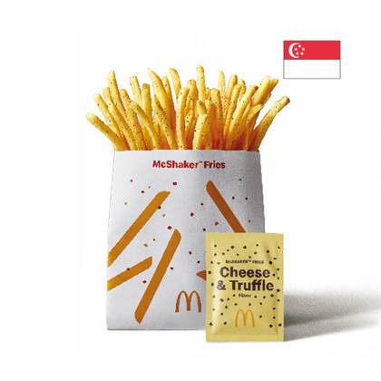 McShaker Fries Cheese & Truffle flavor