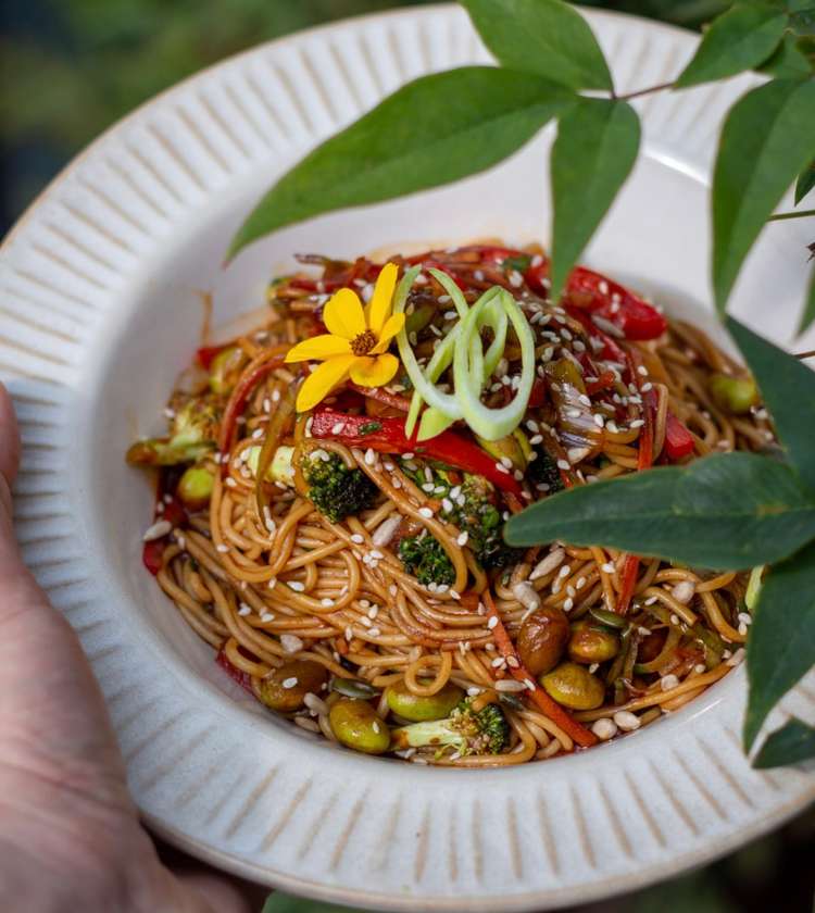 Tofu Stir Fried Noodles - produs de post