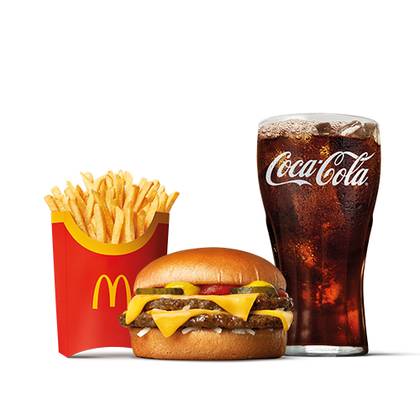 Double Cheeseburger veľké McMenu