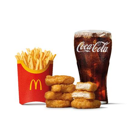 6 pcs Chicken McNuggets large McMenu