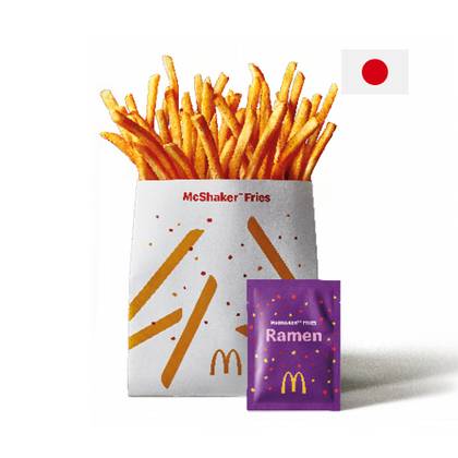 McShaker Fries Ramen flavor