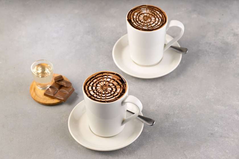 Single Biscoff Hot Chocolate