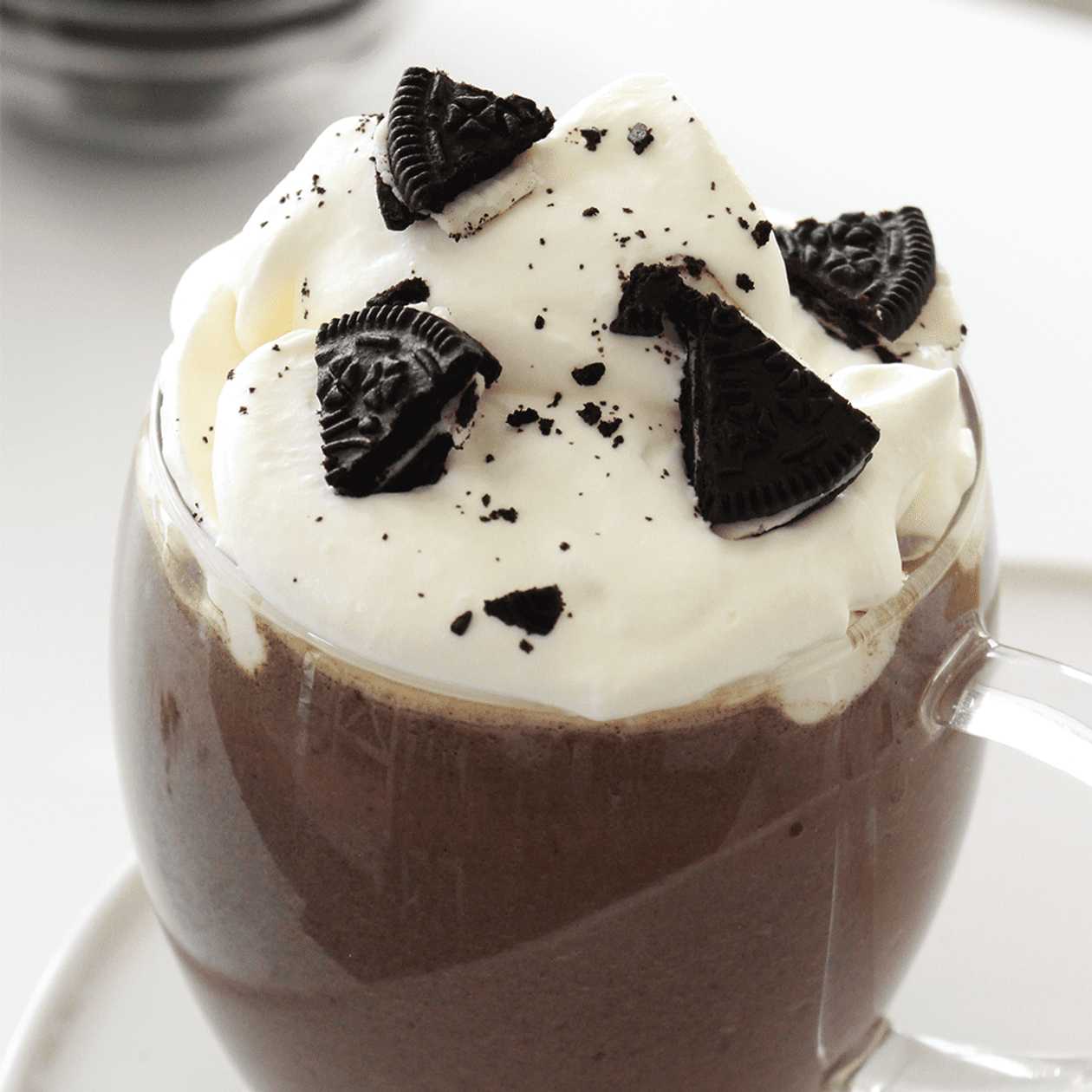 Ciocolata calda cu Oreo