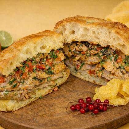 Panino con salsiccia