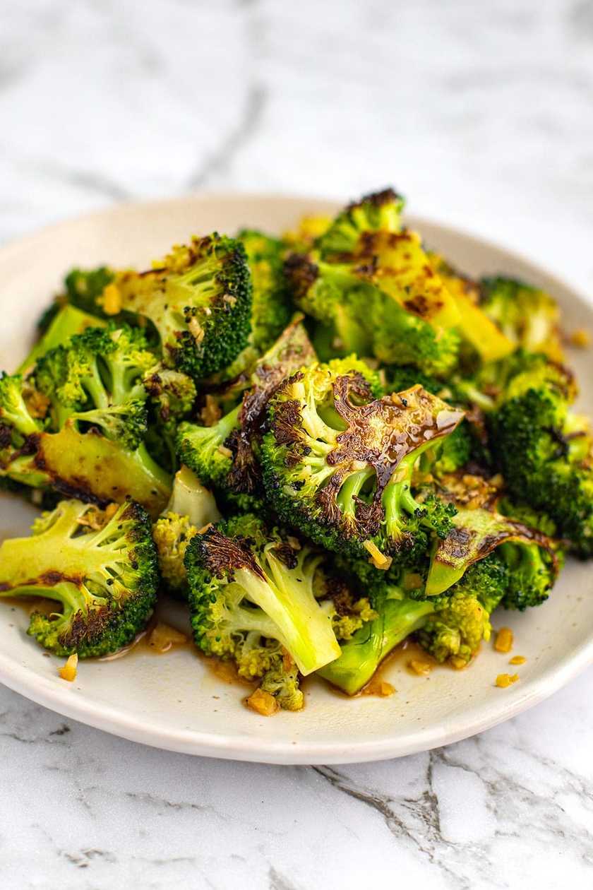 Sote de broccoli cu usturoi