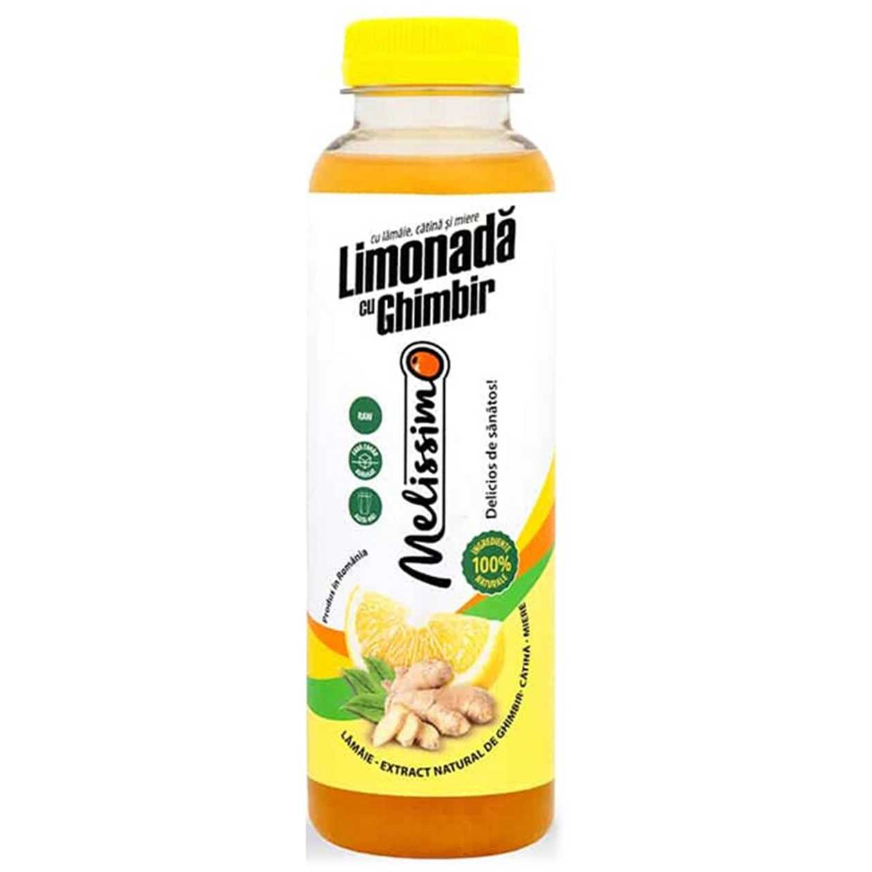 Limonada cu busuioc si ghimbir- 400 ml