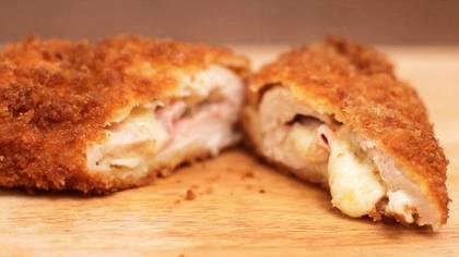 1/2 Cordon-Bleu com Arroz E BATATA