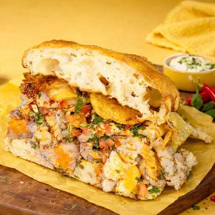 Panino con porchetta
