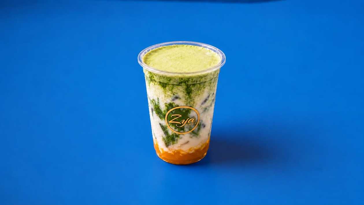 Mango Sticky Rice Matcha