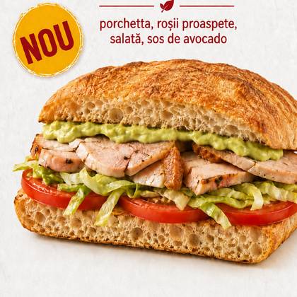 Panino con Porchetta Fresh