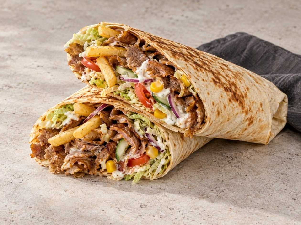 Moon Special tortilla kebab