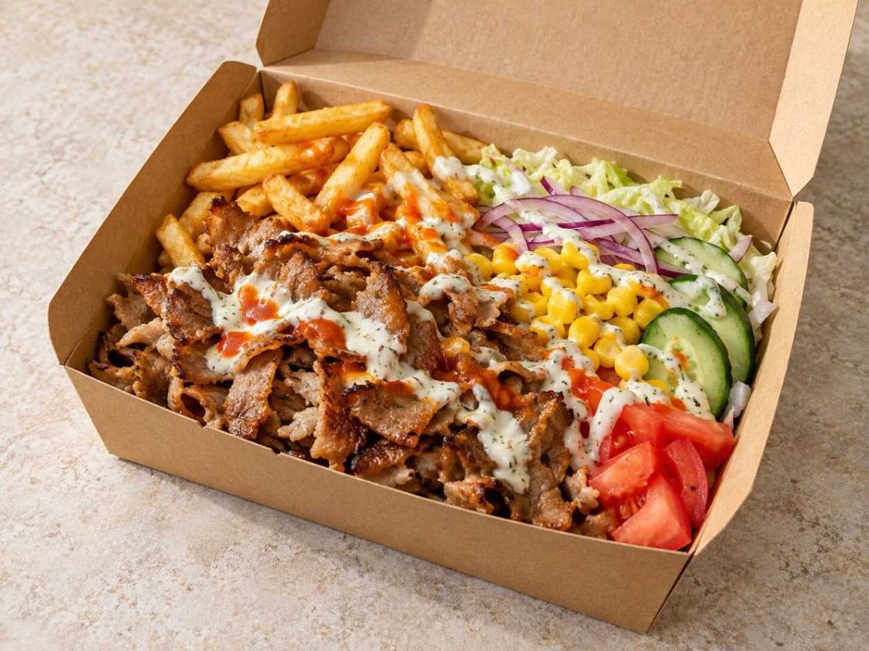 Moon Special kebab box