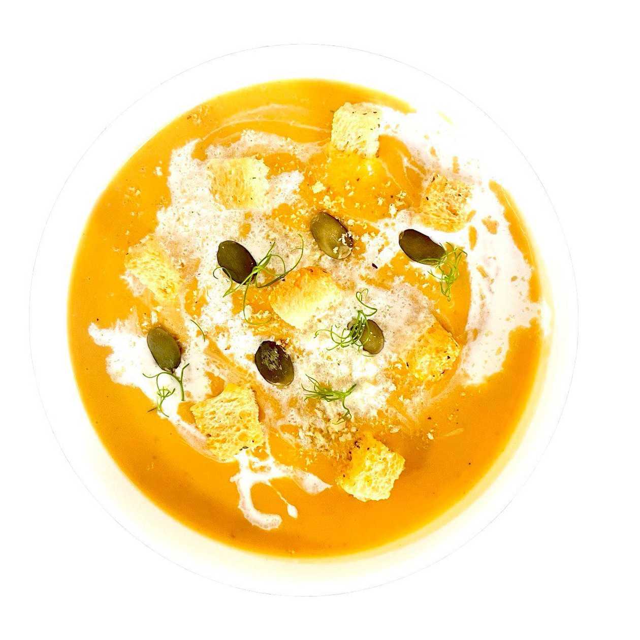 Pumpkin cream soup