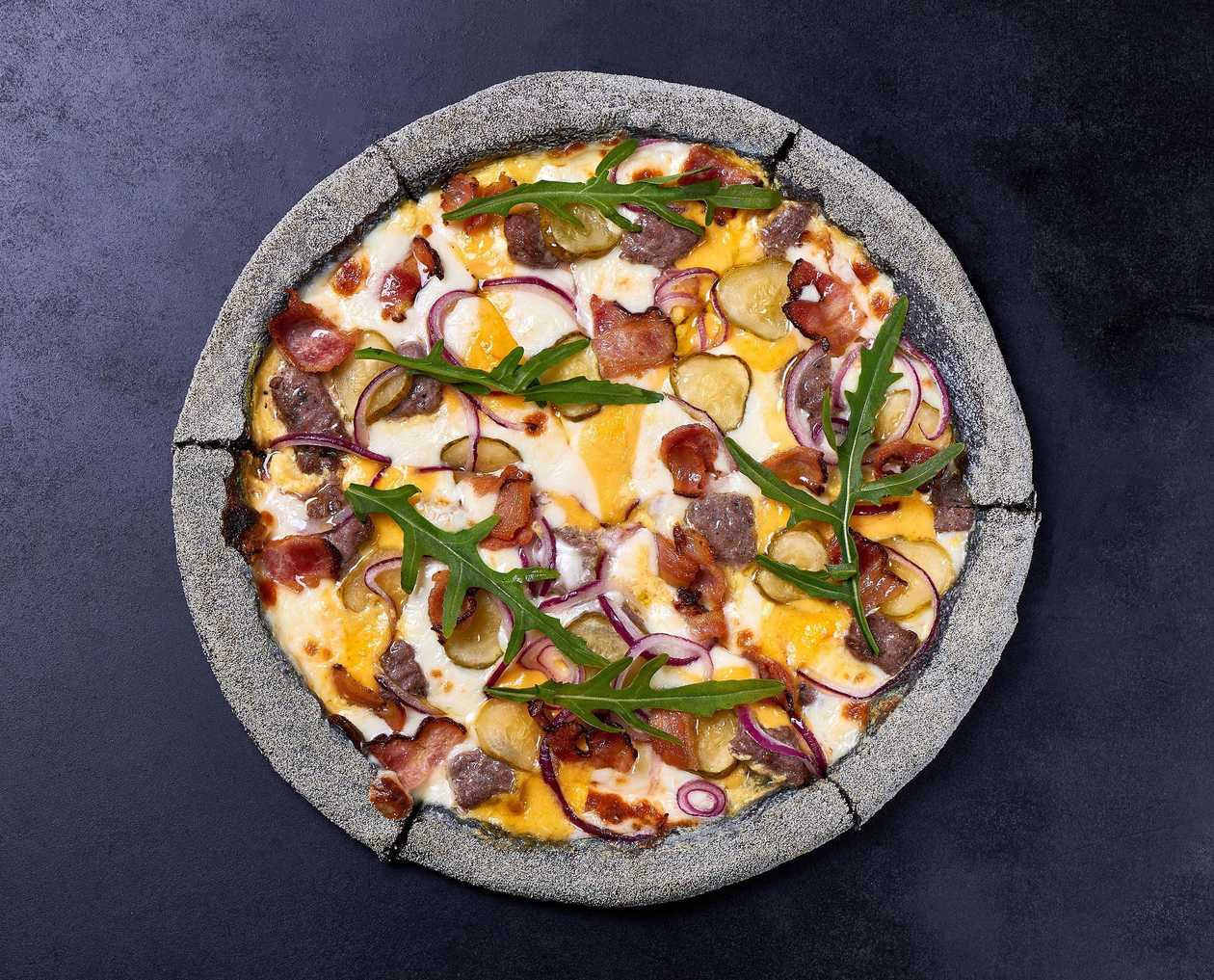 Black PizzaBurger (500g)