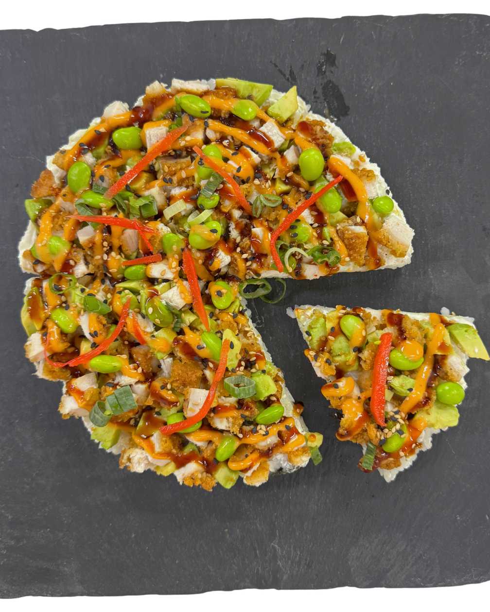Chicken Avocado Sushi Pizza - 18cm