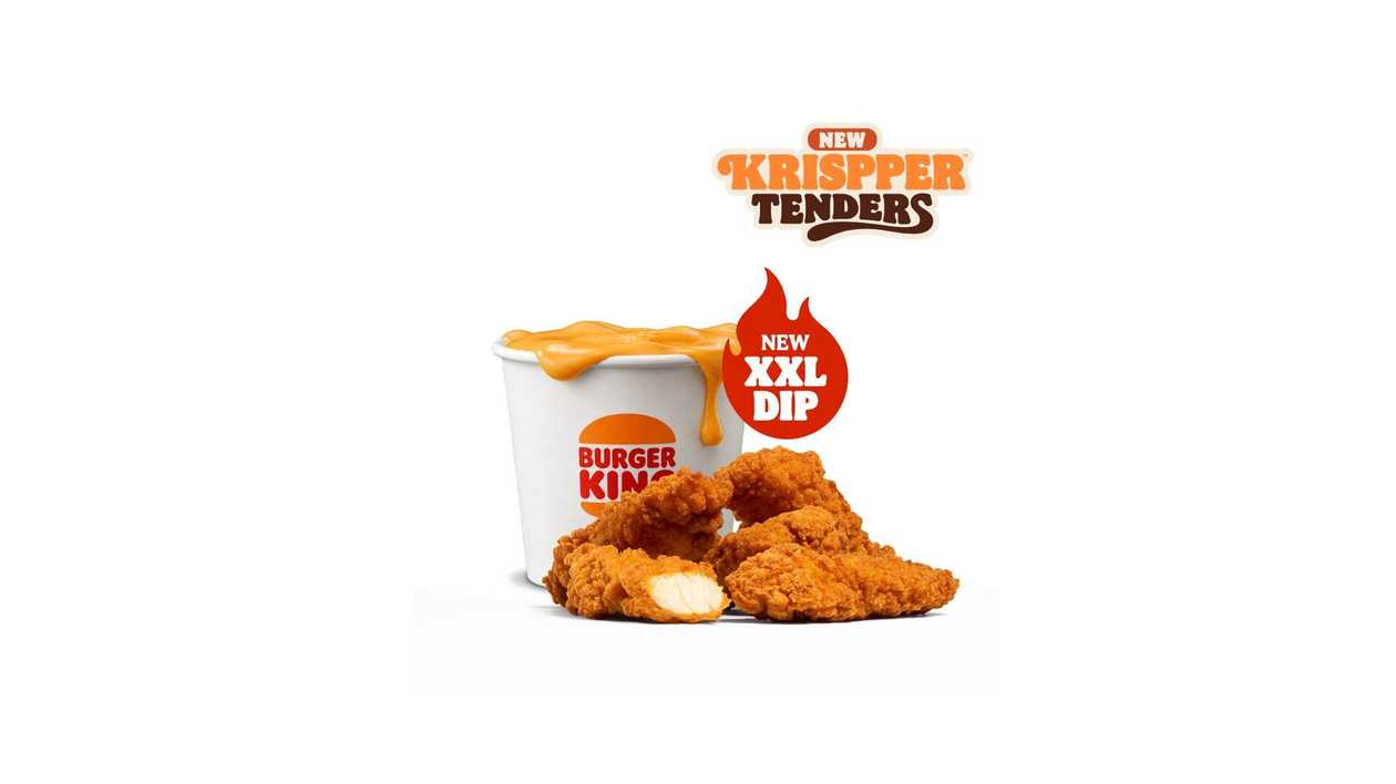 5 pcs Krispper Tenders + DIP