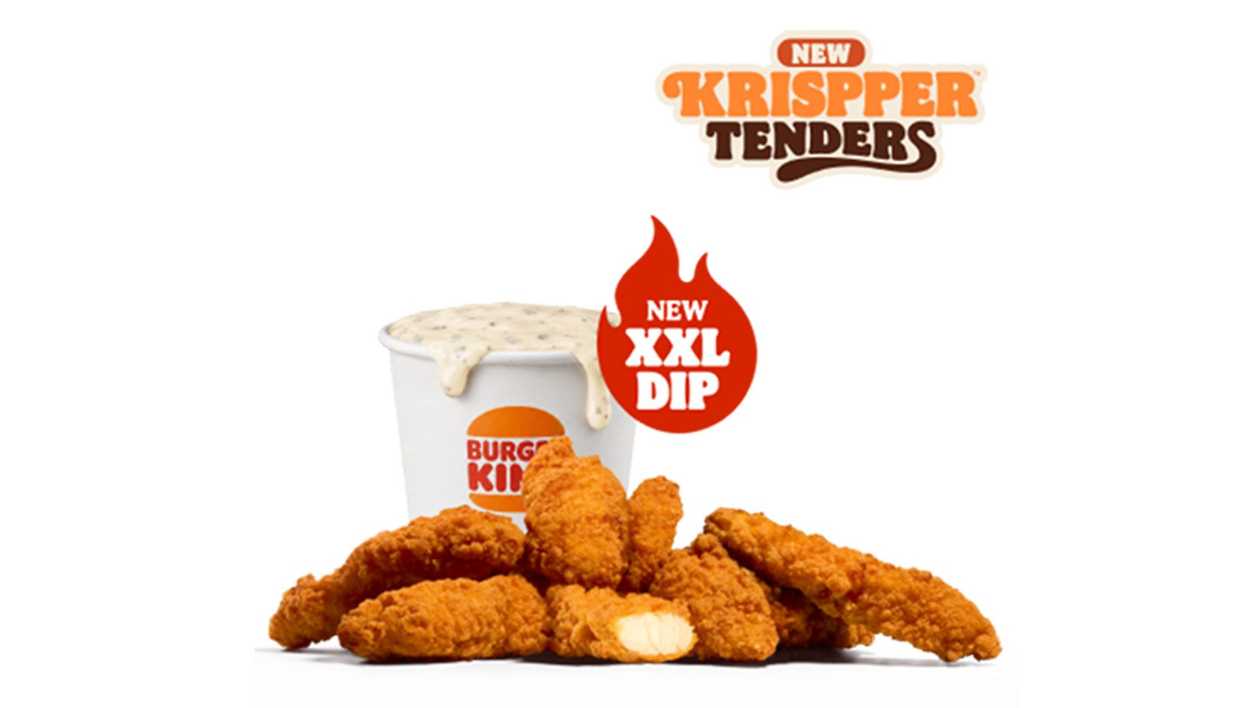 8 bucăți Krispper Tenders + Sos