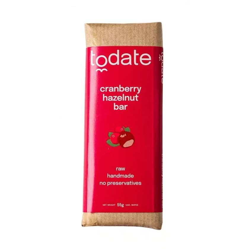 Todate Cranberry Hazelnut bar
