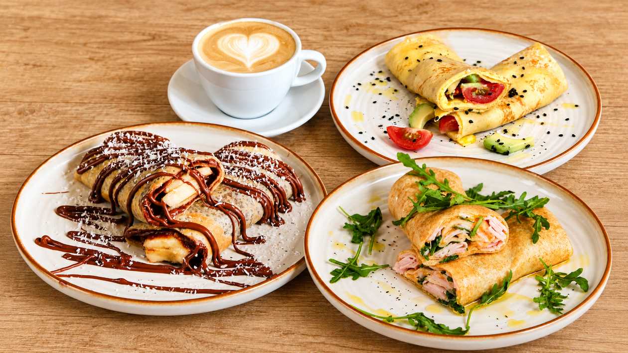 Velké palačinkové menu