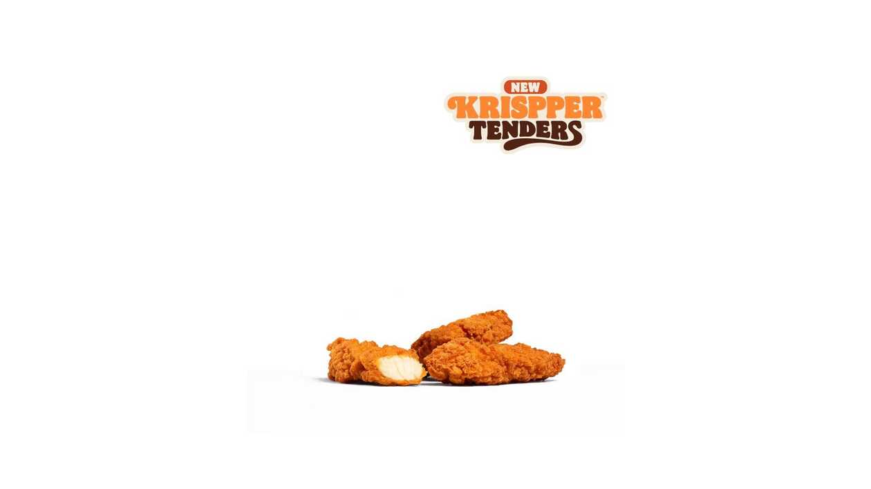 3 pcs Krispper Tenders