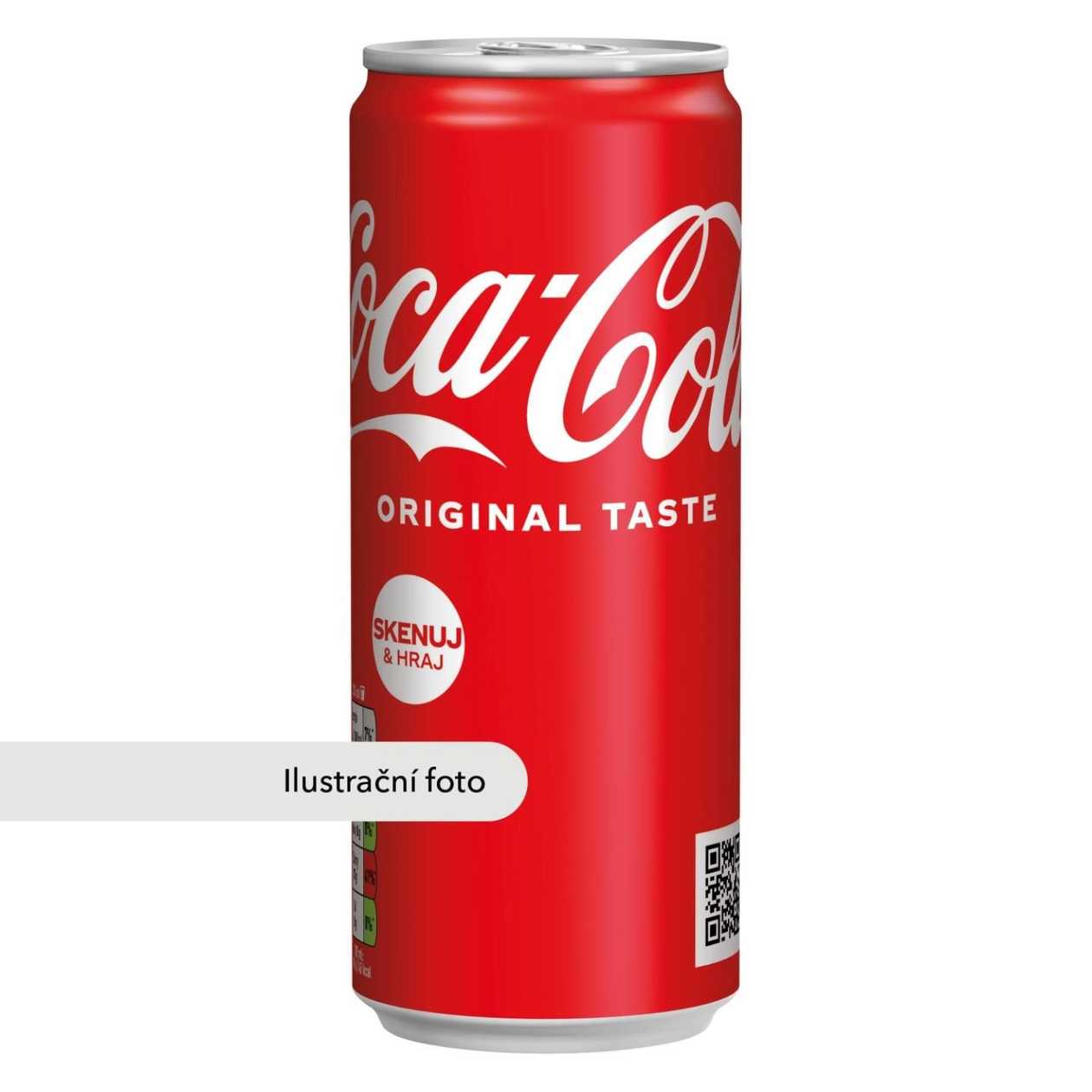 Coca - cola plech 0,33l