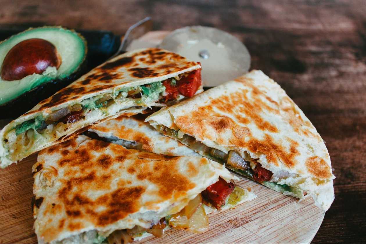 Quesadilla - Šťavnaté vepřové