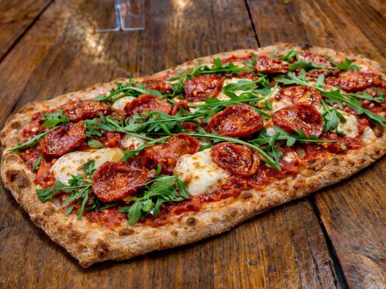 Pinsa salame chorizo Ø 32 cm