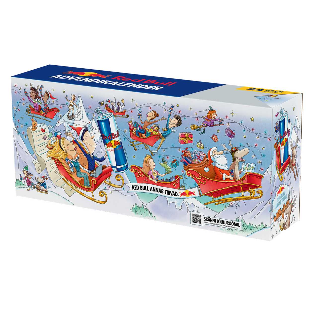 Red Bull, advendikalender 2026, 24x250ml