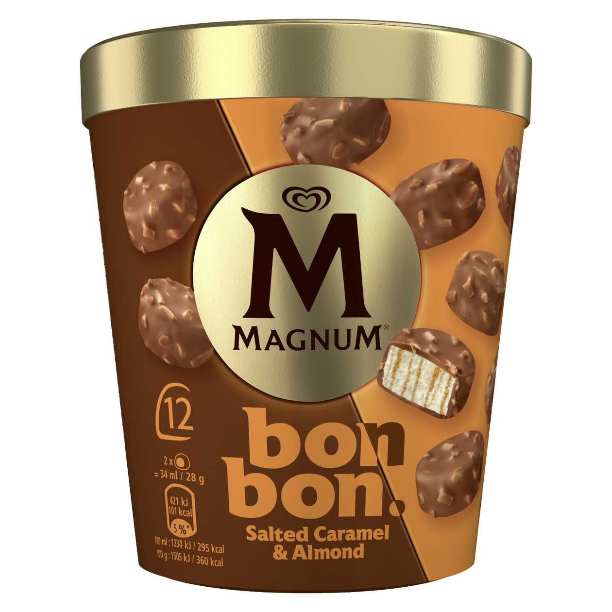 Magnum Salted Caramel & Almond ice cream snack