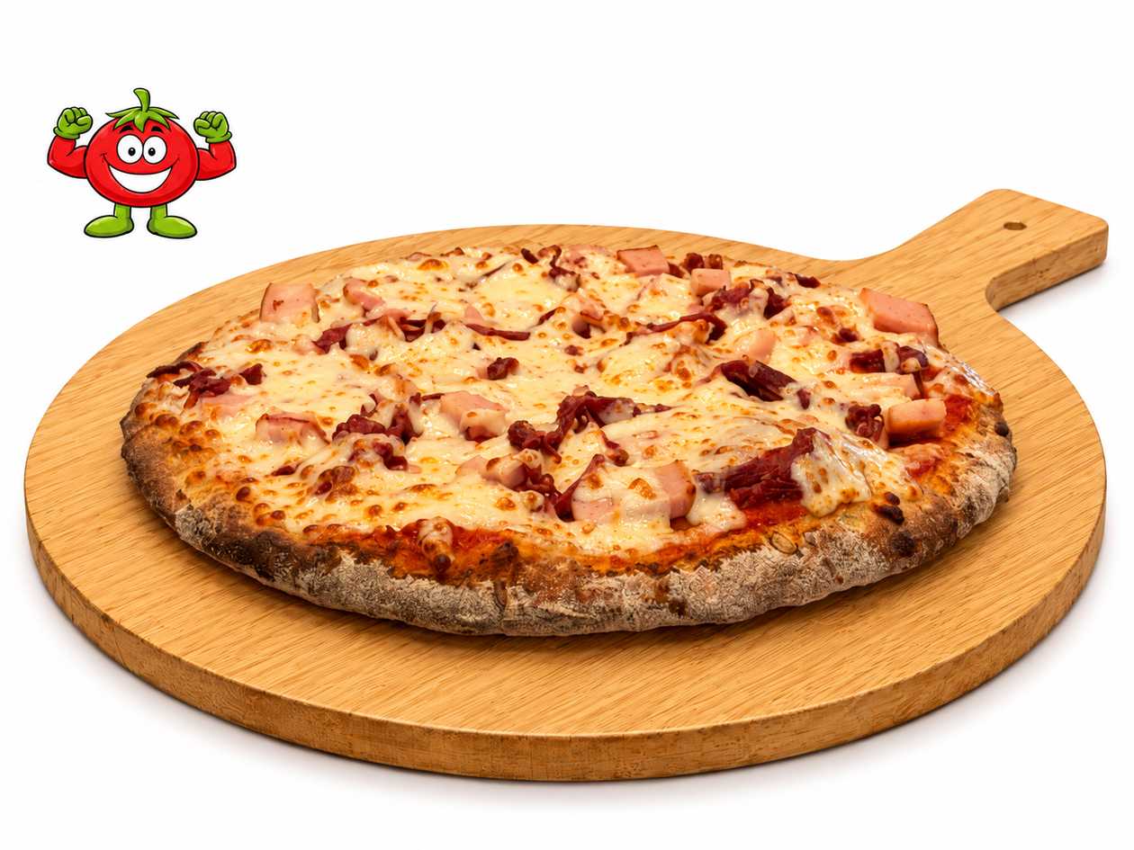 Protein Pizza with Three Types of Meat - Small 25 cm
