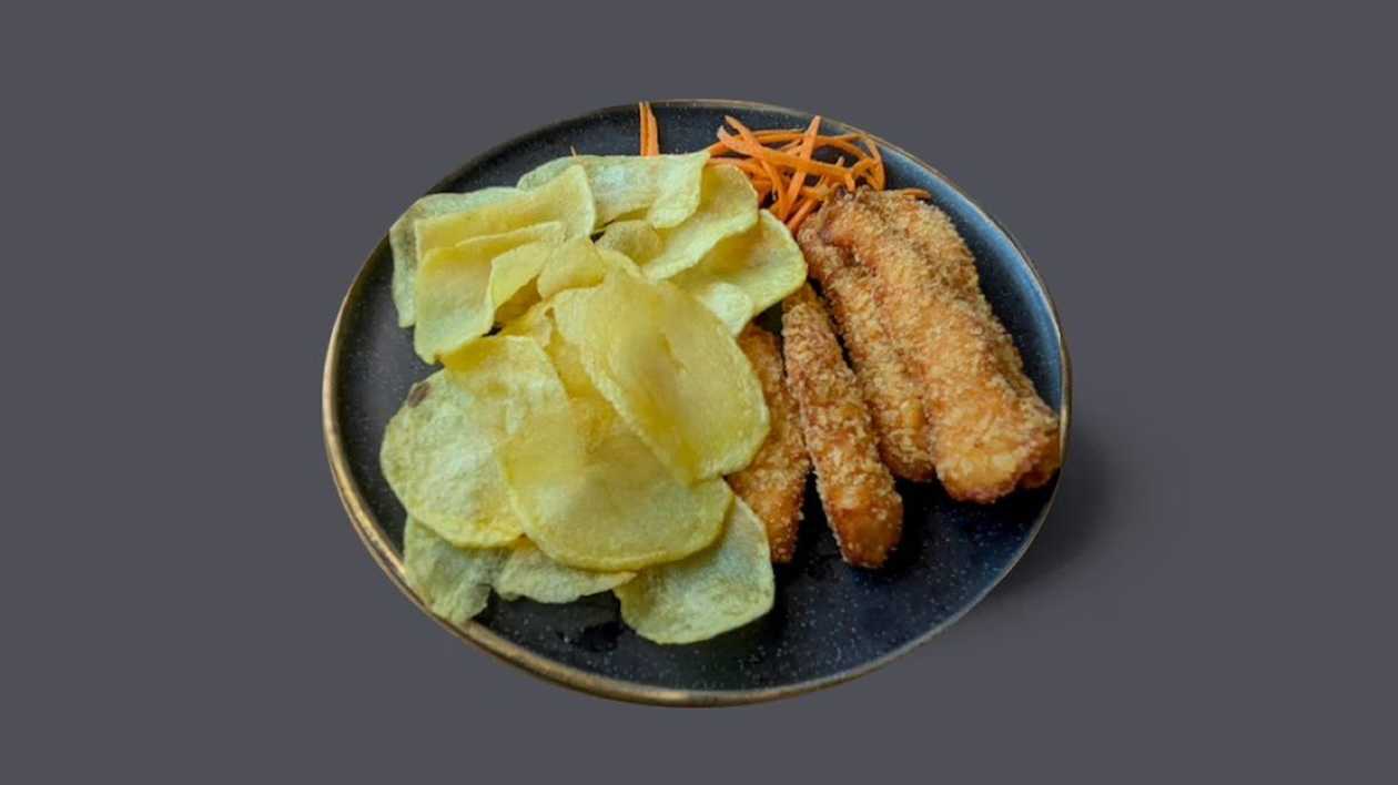 Chicken Tenders with French Fries