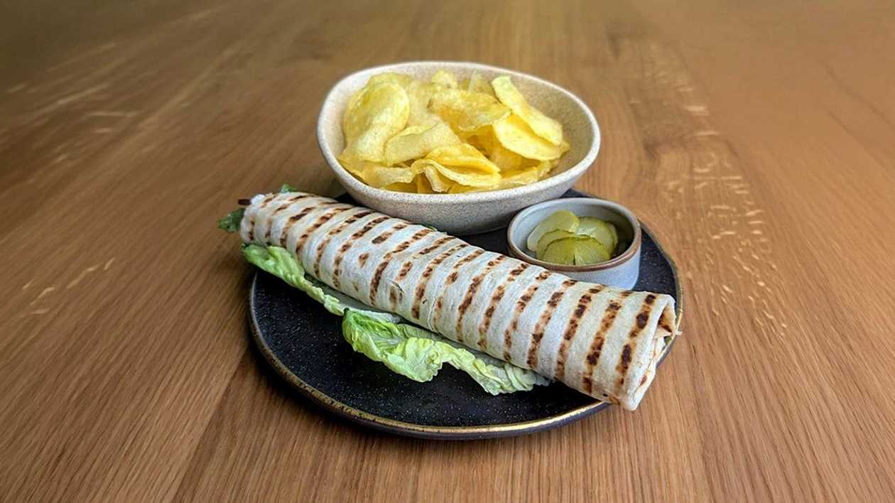 Beef Wrap with Everything