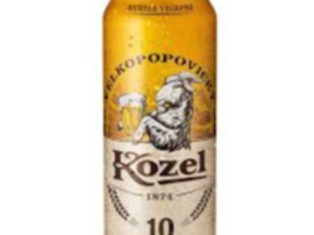 Velkopopovický Kozel 10°-Plech