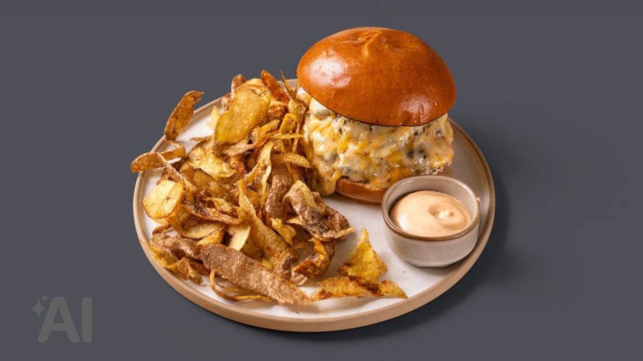 Snob Burger – Double Smashed Truffle & Foie Gras