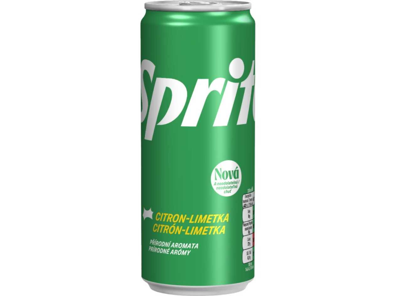 Sprite plech 0,33l