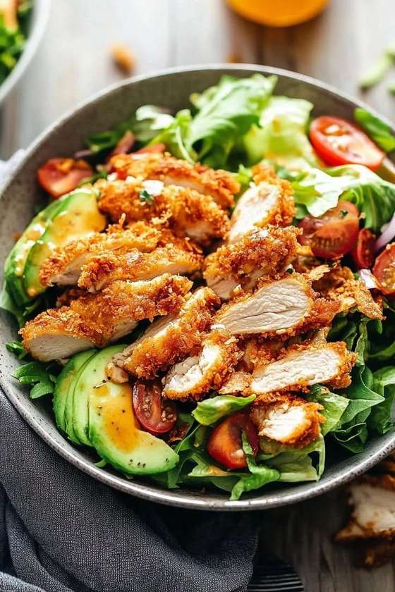Crispy Chicken Salad