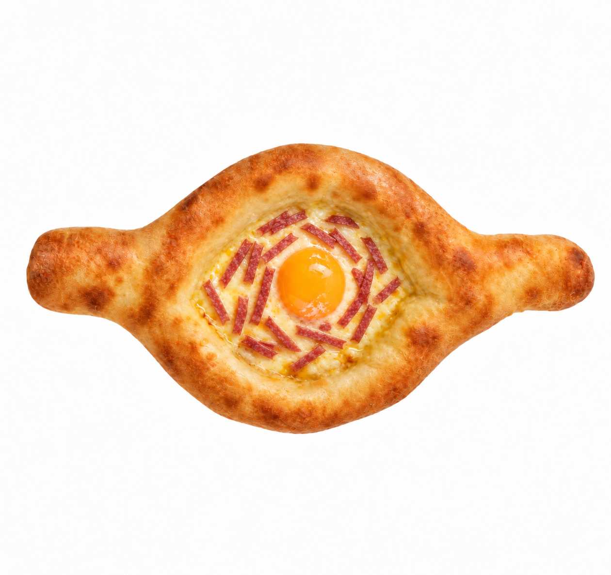 Adjarian Khachapuri with Salami