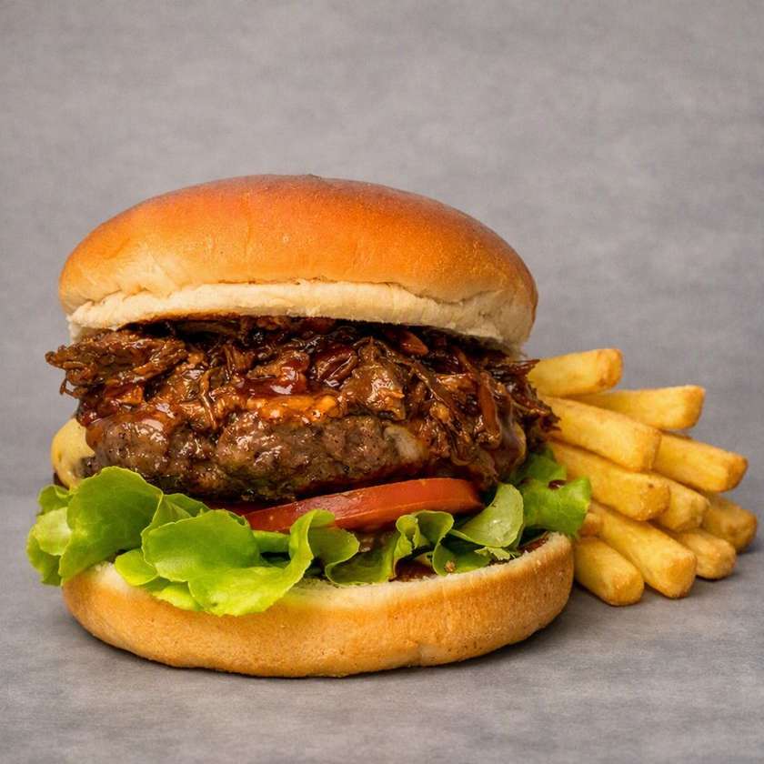 Pulled Beef Burger