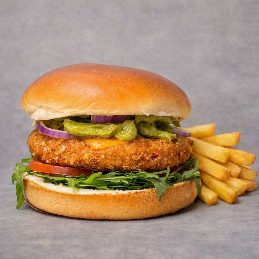 Veggie Avocado Green Burger